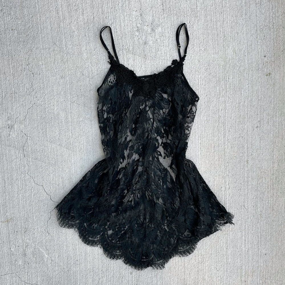 vintage lace babydoll